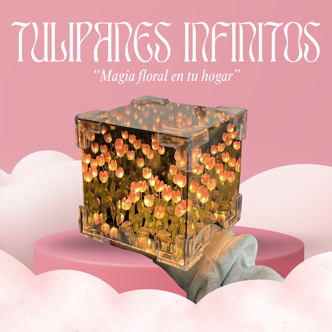 LAMPARA TULIPANES INFINITOS