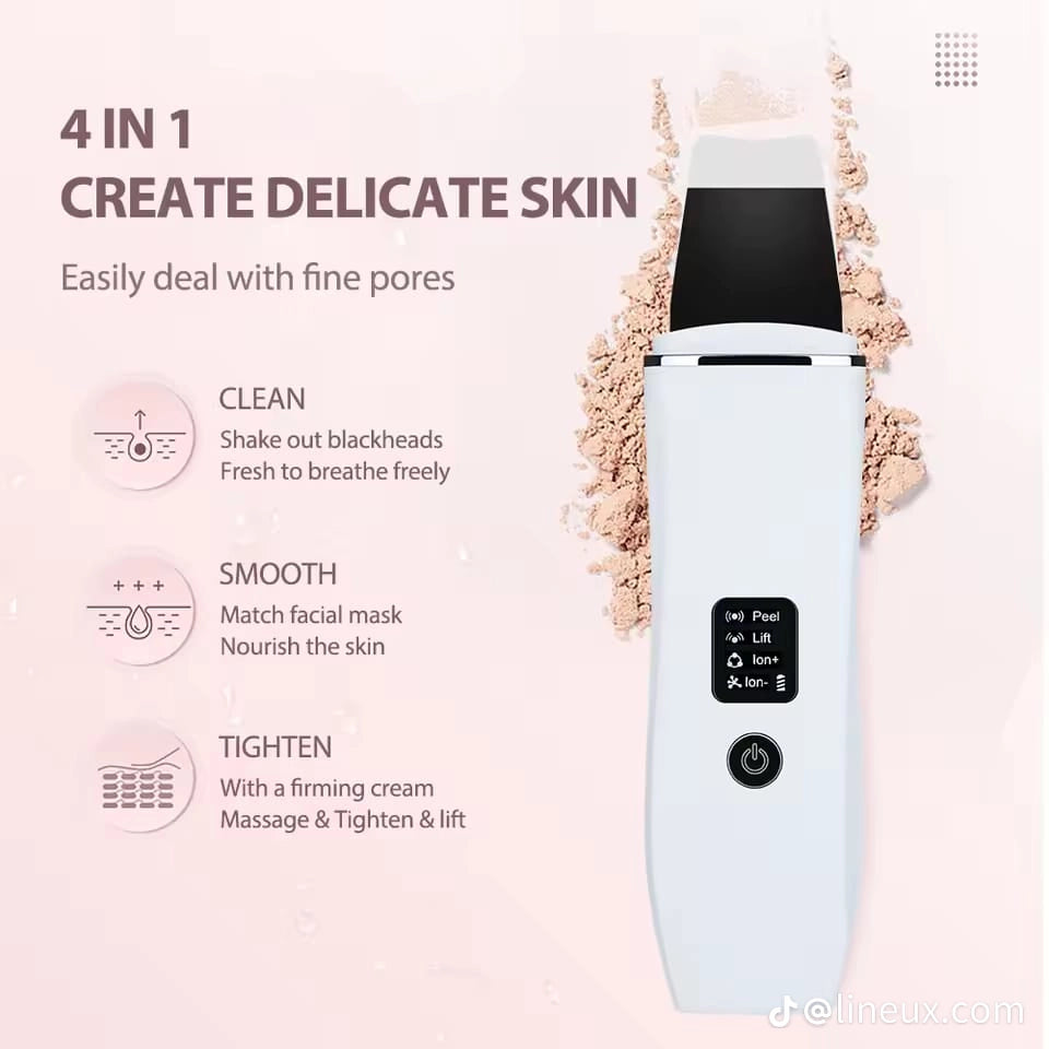 Limpiador Peeling Facial Ultrasónico