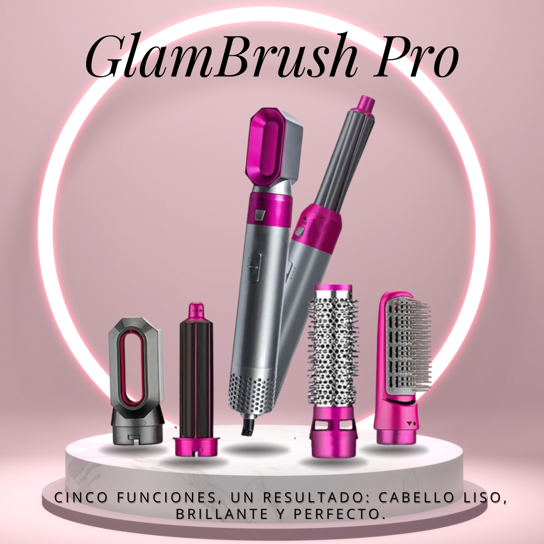 SECADOR Y ALISADOR GlamBrush Pro
