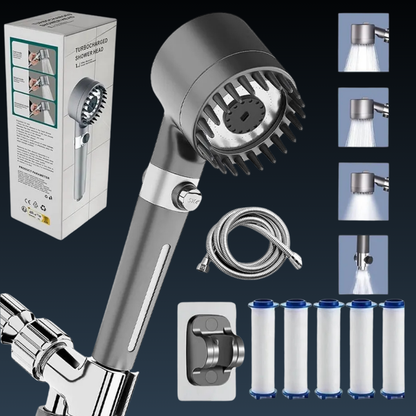 Cabezal Ducha HydroBoost Pro